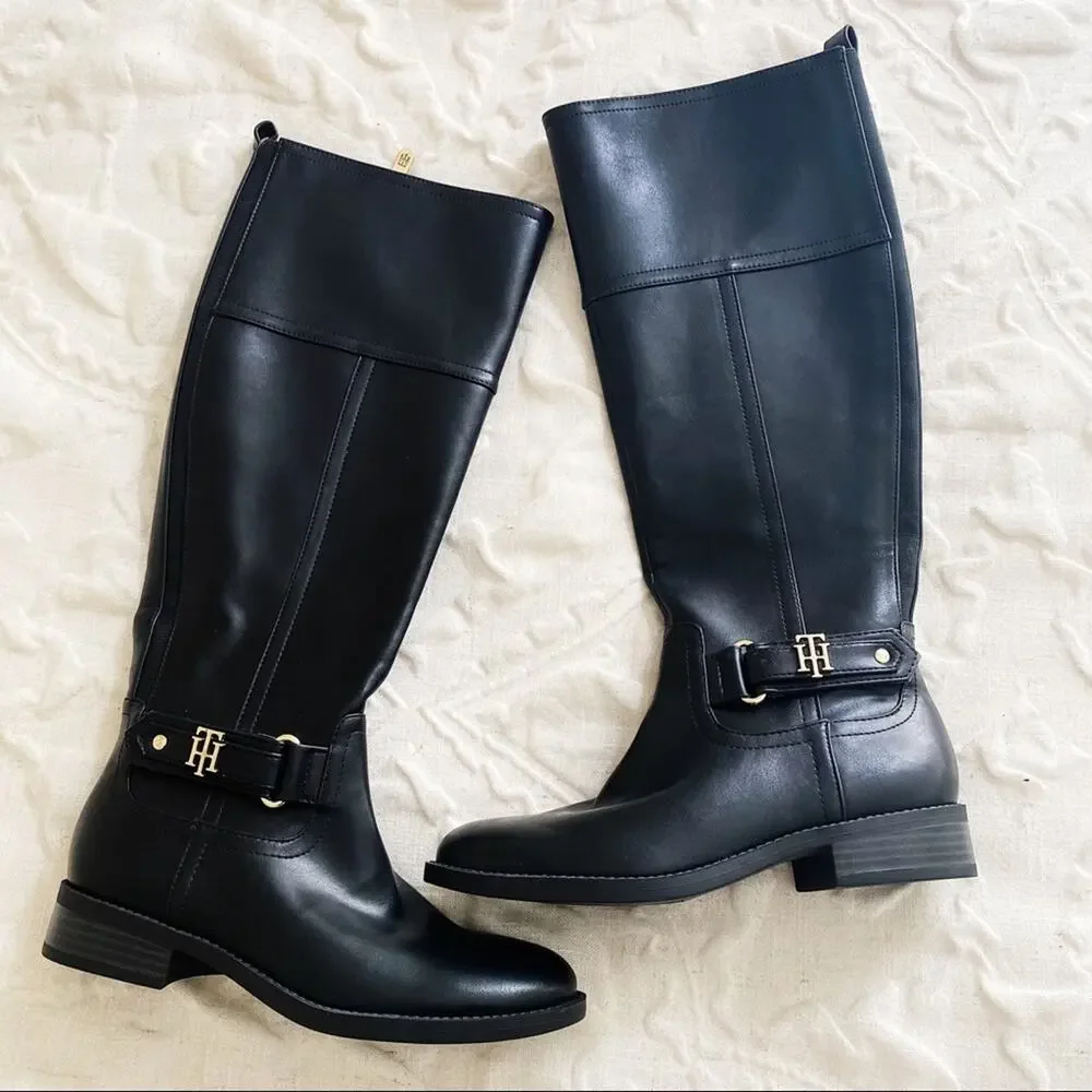 BOGO Tommy Hilfiger Ridin Boots Size 5 New $129